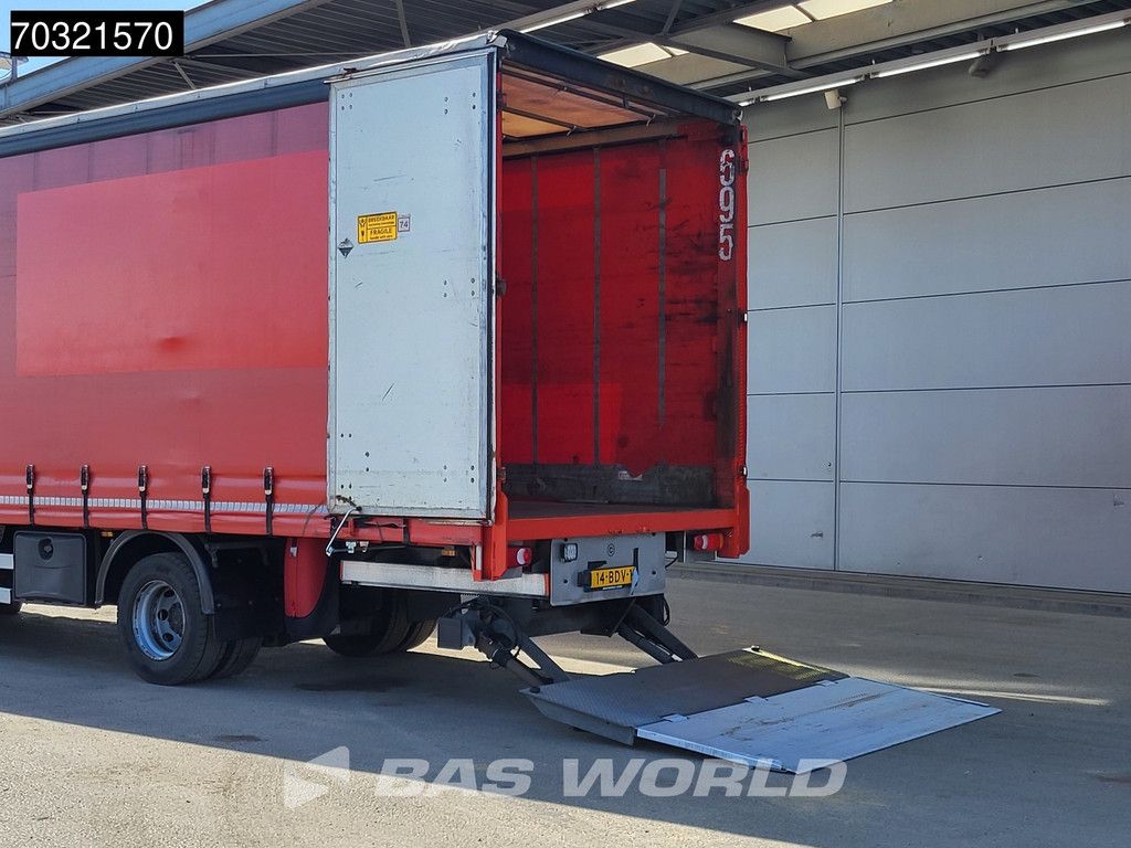 DAF LF LF 210 4X2 14tons NL-Truck Curtainsides 1500kg Ladebordwand Automatic Euro 6
