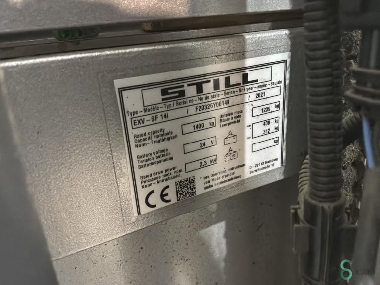Stackers Electric Still EXV-SF14I 2021 Double stock