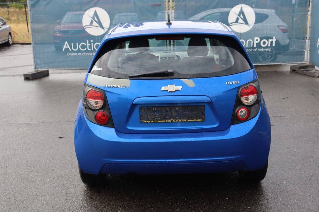 Passenger car Chevrolet Aveo Petrol 86hp 2012 (Margin)