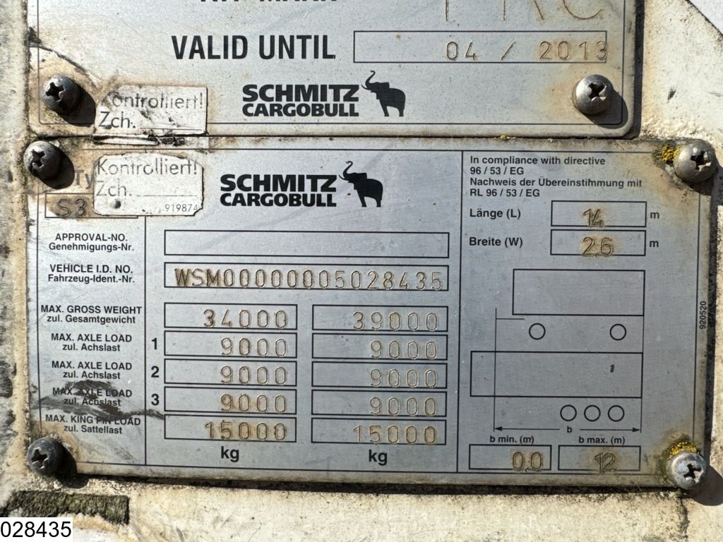 Schmitz Koel vries Carrier
