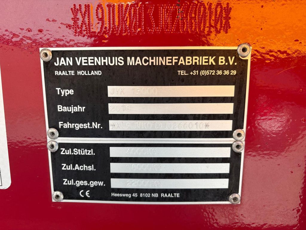 Veenhuis Kipper JVK 13000