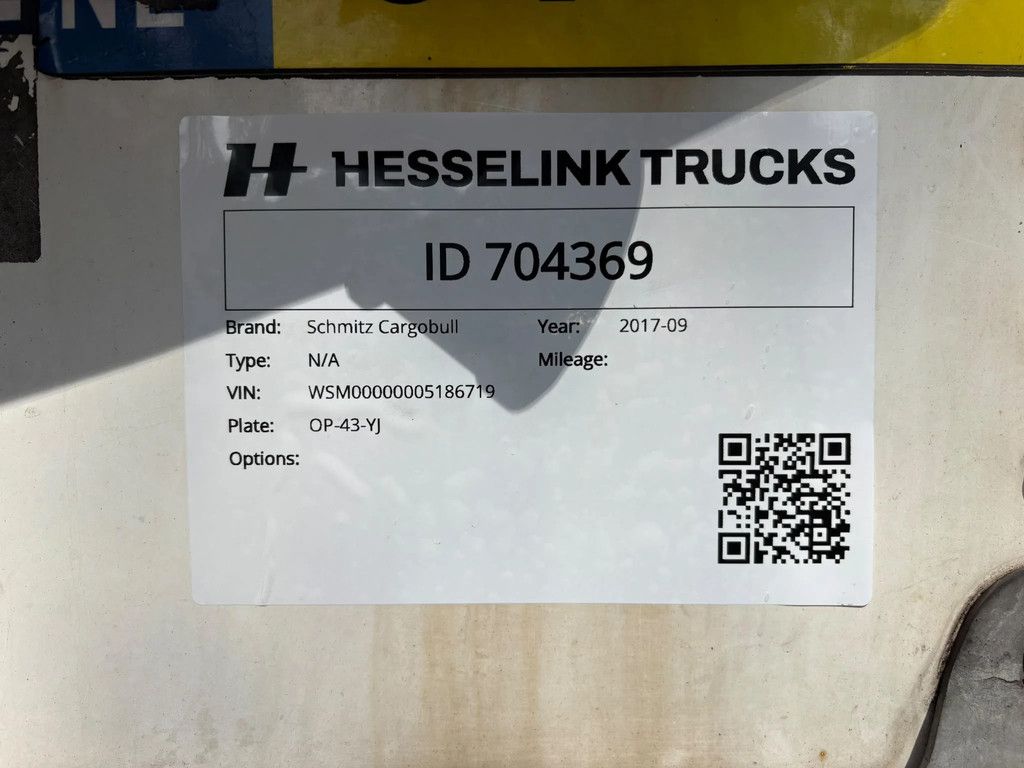 Schmitz Cargobull N/A Thermo King SLXi Spectrum Multi temp NL Trailer APK/TUV 08-2027