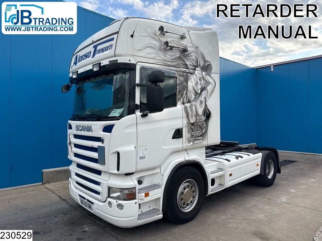 Scania R 420 Manual transmission, Retarder, Standairco