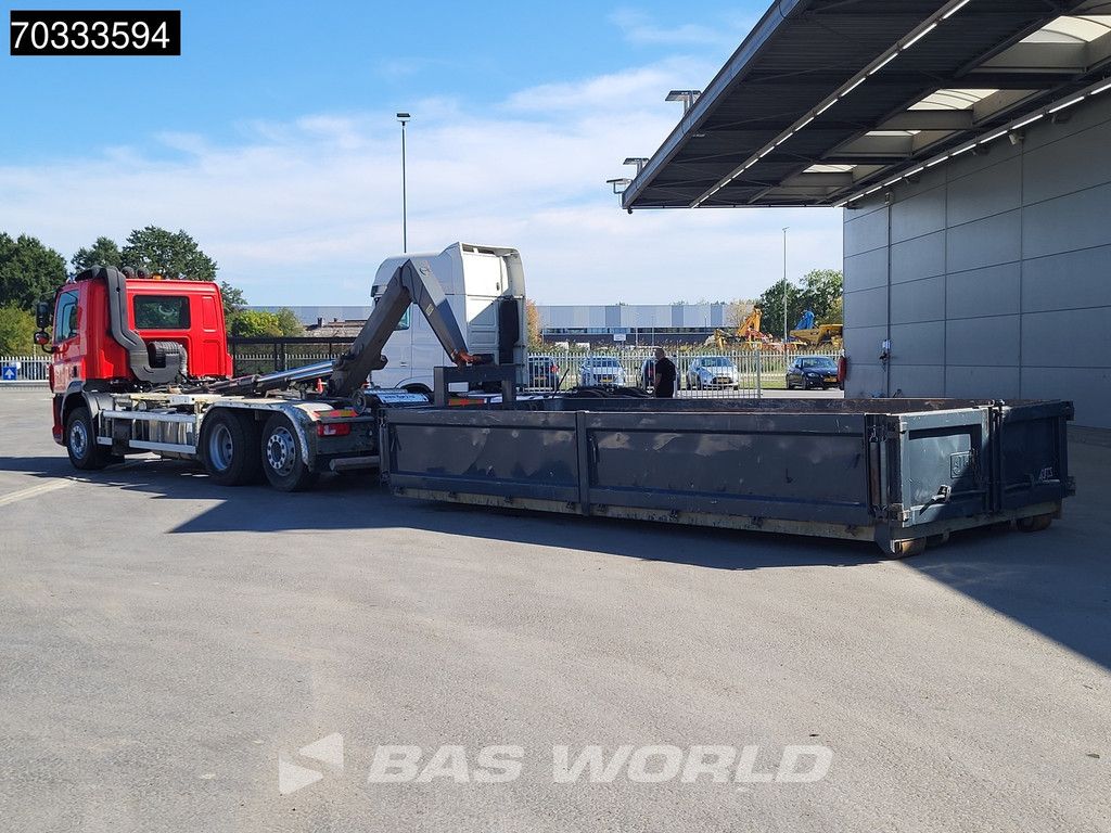 DAF CF CF 410 6X2 AJK HL20-6180 containersystem Day cab Lift+steering axle Euro 6