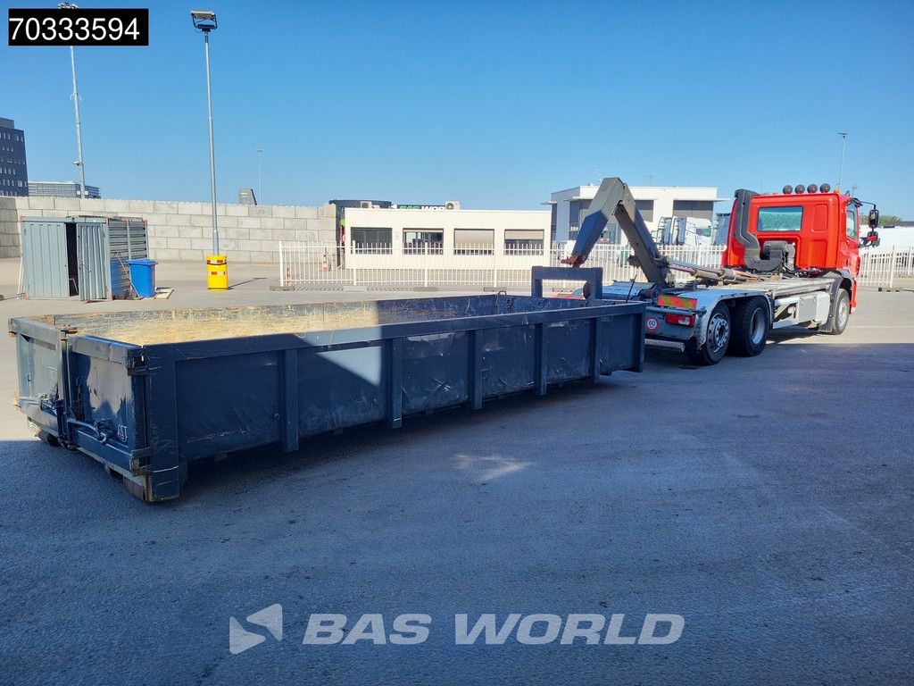 DAF CF CF 410 6X2 AJK HL20-6180 containersystem Day cab Lift+steering axle Euro 6