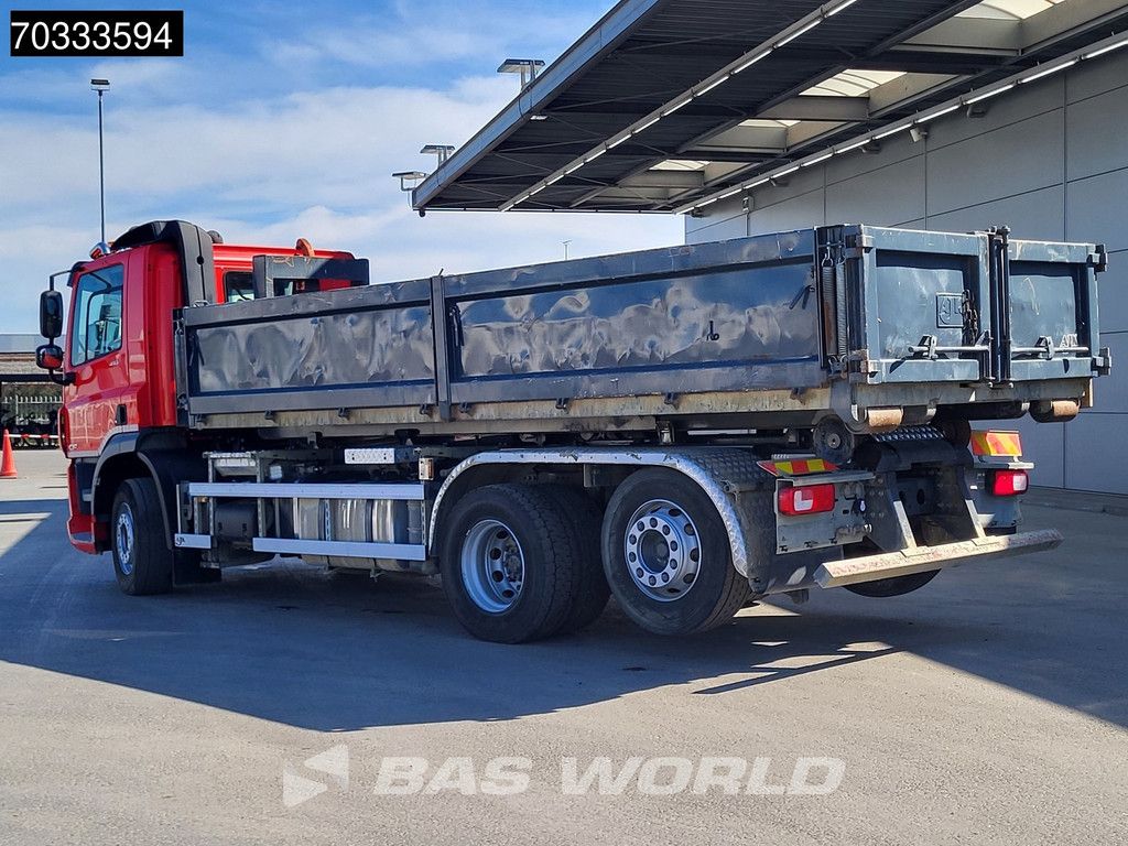 DAF CF CF 410 6X2 AJK HL20-6180 containersystem Day cab Lift+steering axle Euro 6