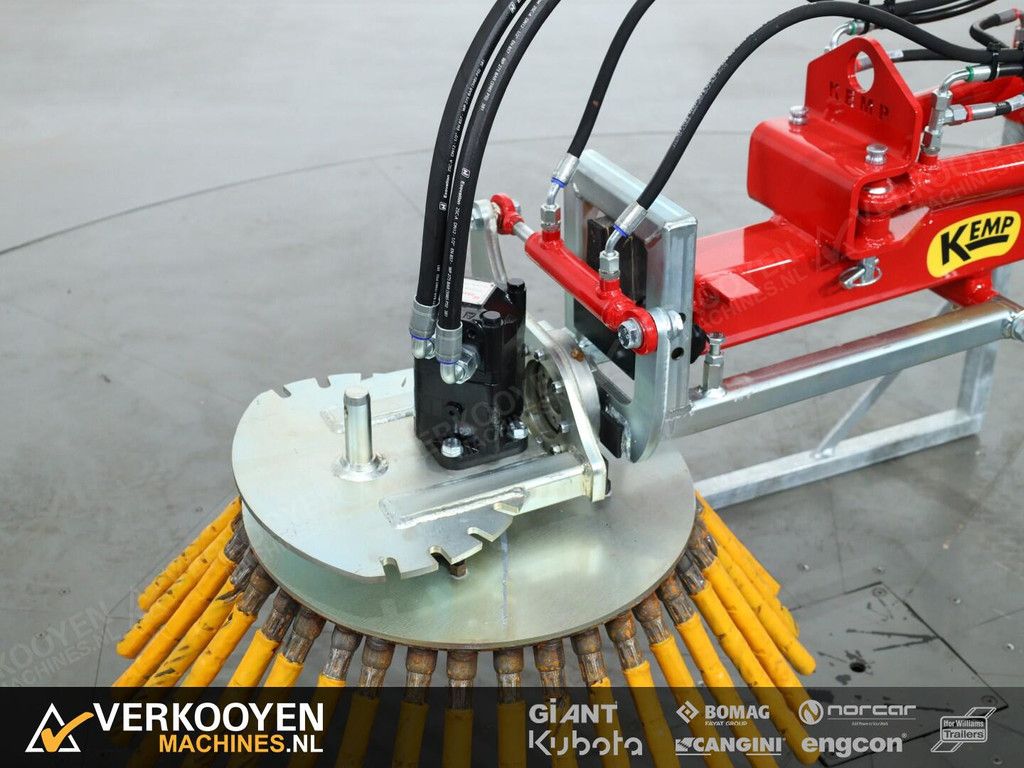 2026 Kemp Onkruidborstel Hydr + Hydr kantelen Giant (arm:800) VK10977