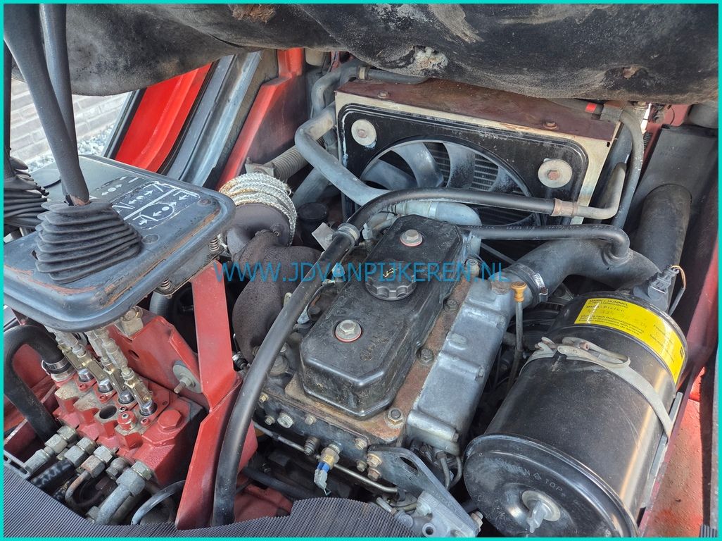 Linde H25D-03 Perkins triplex+forkpositioner+sideshift+cabine