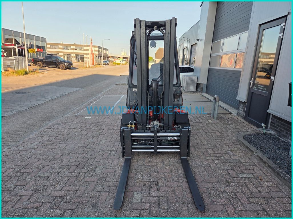 Linde H25D-03 Perkins triplex+forkpositioner+sideshift+cabine