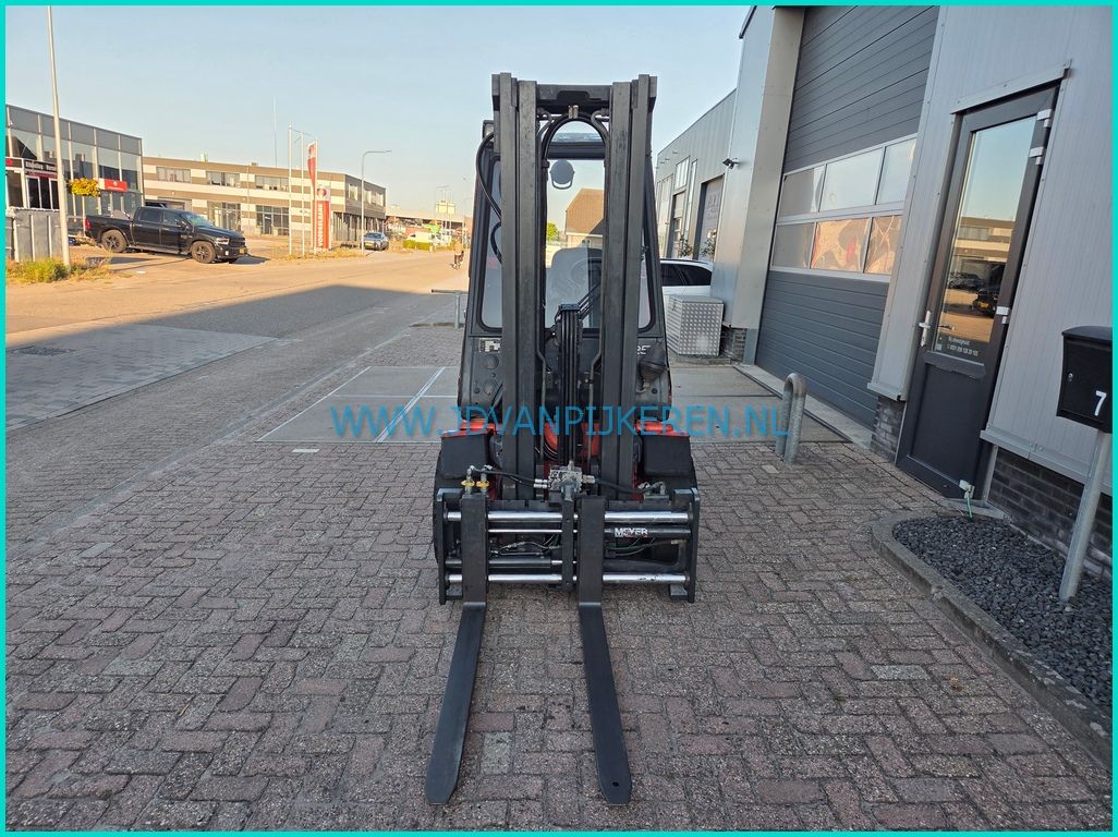 Linde H25D-03 Perkins triplex+forkpositioner+sideshift+cabine