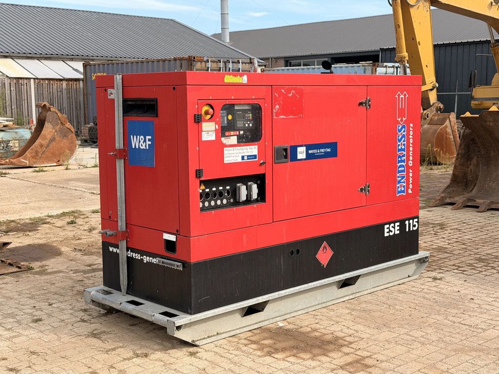 Endress ESE115 PW/MPS - silent genset / Perkins engine / MeccAlte alternator