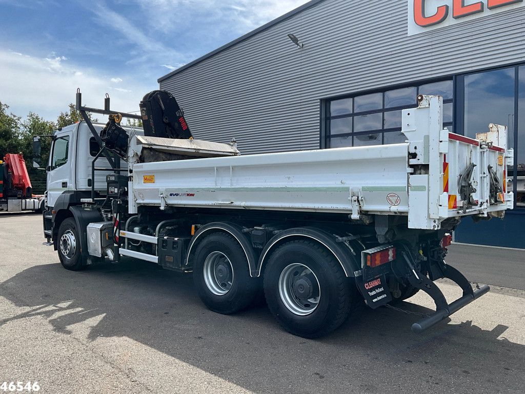 Mercedes-Benz Axor 2636 6x4 Manual Full steel Hiab 14 Tonmeter laadkraan
