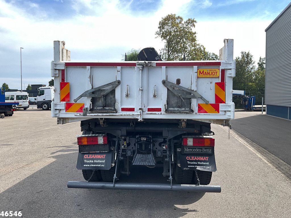 Mercedes-Benz Axor 2636 6x4 Manual Full steel Hiab 14 Tonmeter laadkraan