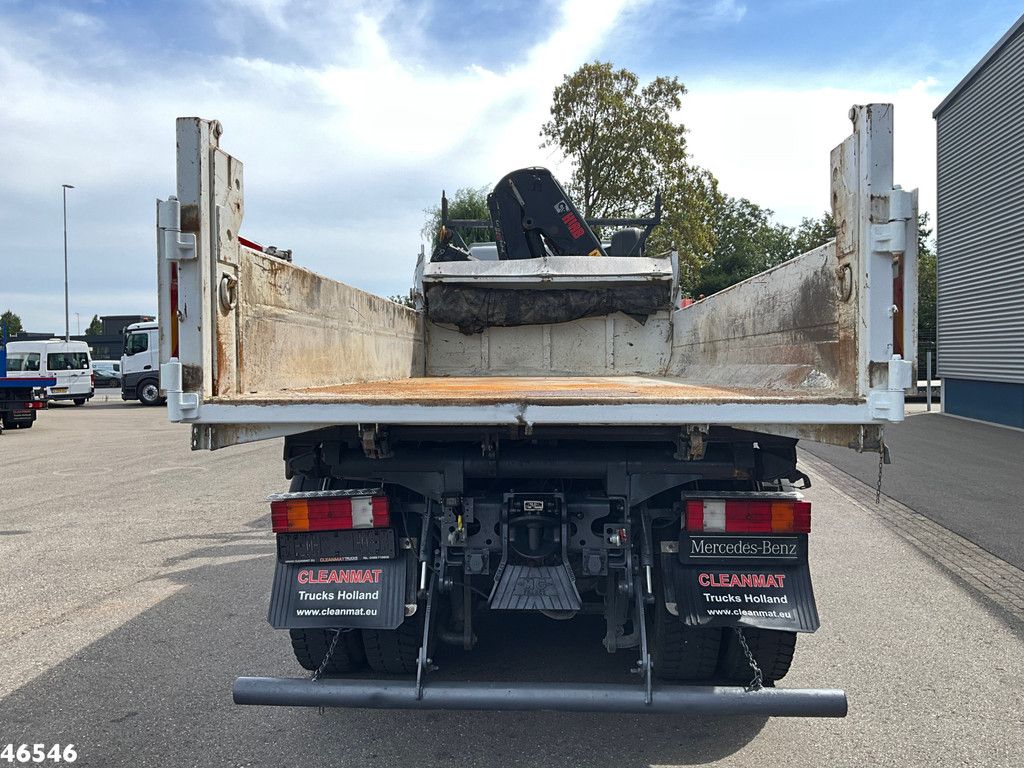 Mercedes-Benz Axor 2636 6x4 Manual Full steel Hiab 14 Tonmeter laadkraan
