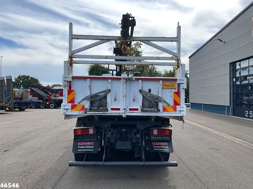 Mercedes-Benz Axor 2636 6x4 Manual Full steel Hiab 14 Tonmeter laadkraan