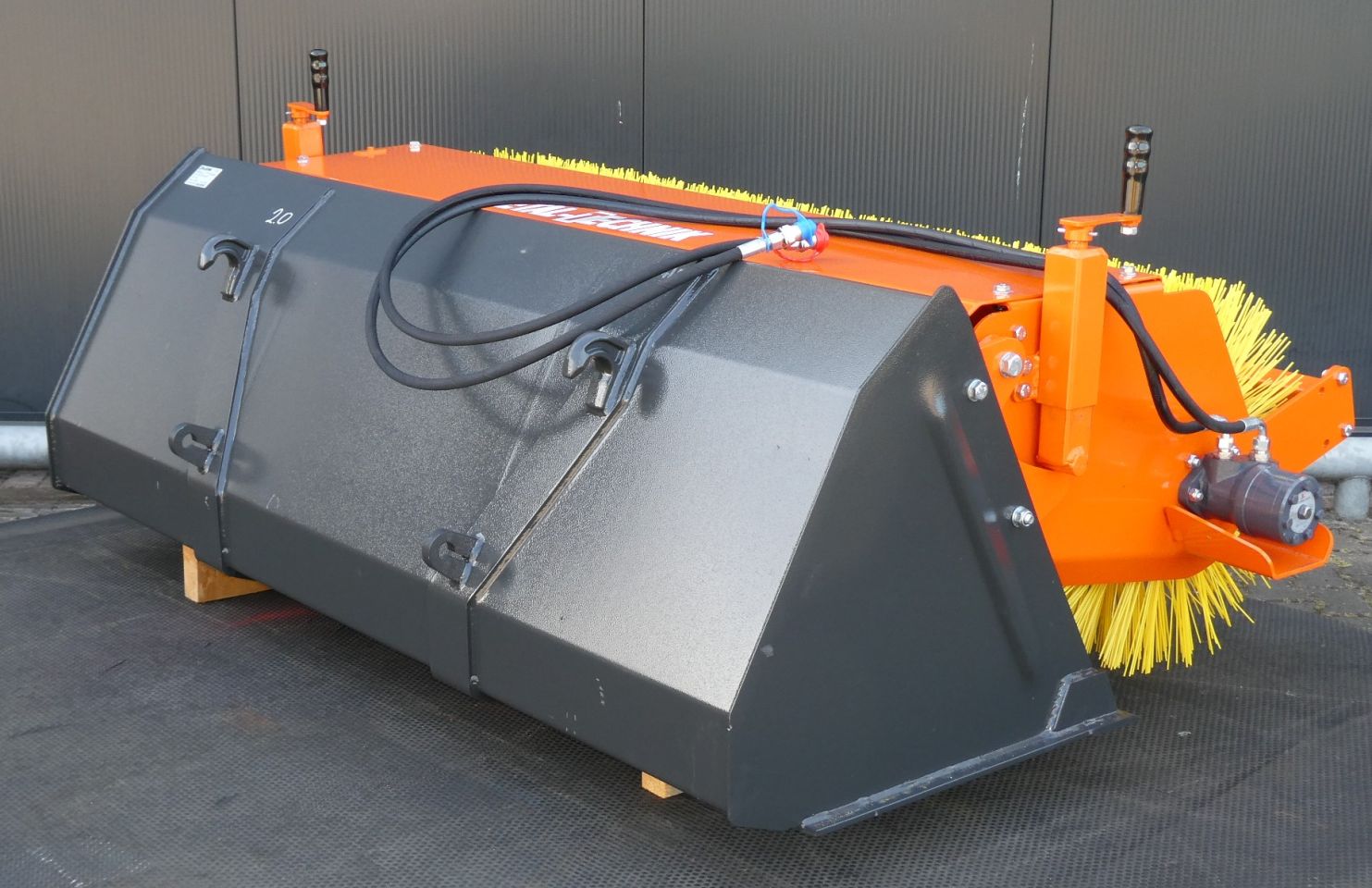 Bakveegmachine bak veegmachine frontlader shovel compact