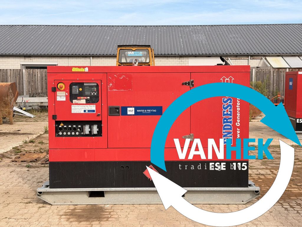 Endress ESE115 PW/MPS - silent genset / Perkins engine / MeccAlte alternator