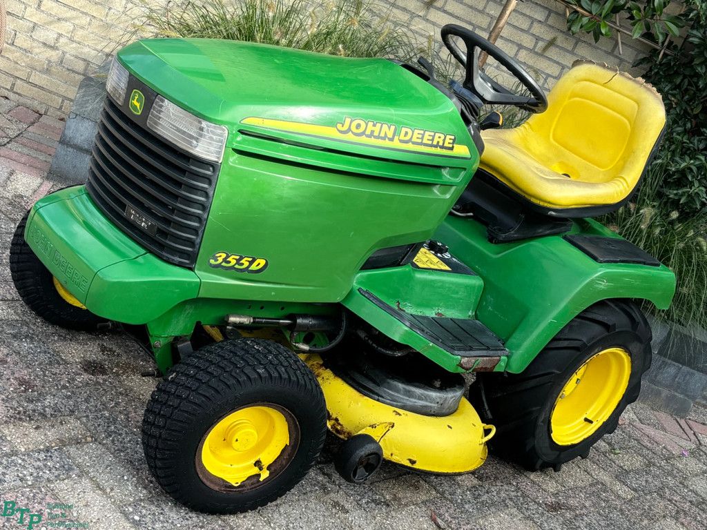 John Deere 355D Gebruikte diesel zitmaaier minitractor