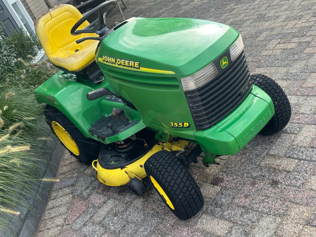 John Deere 355D Gebruikte diesel zitmaaier minitractor