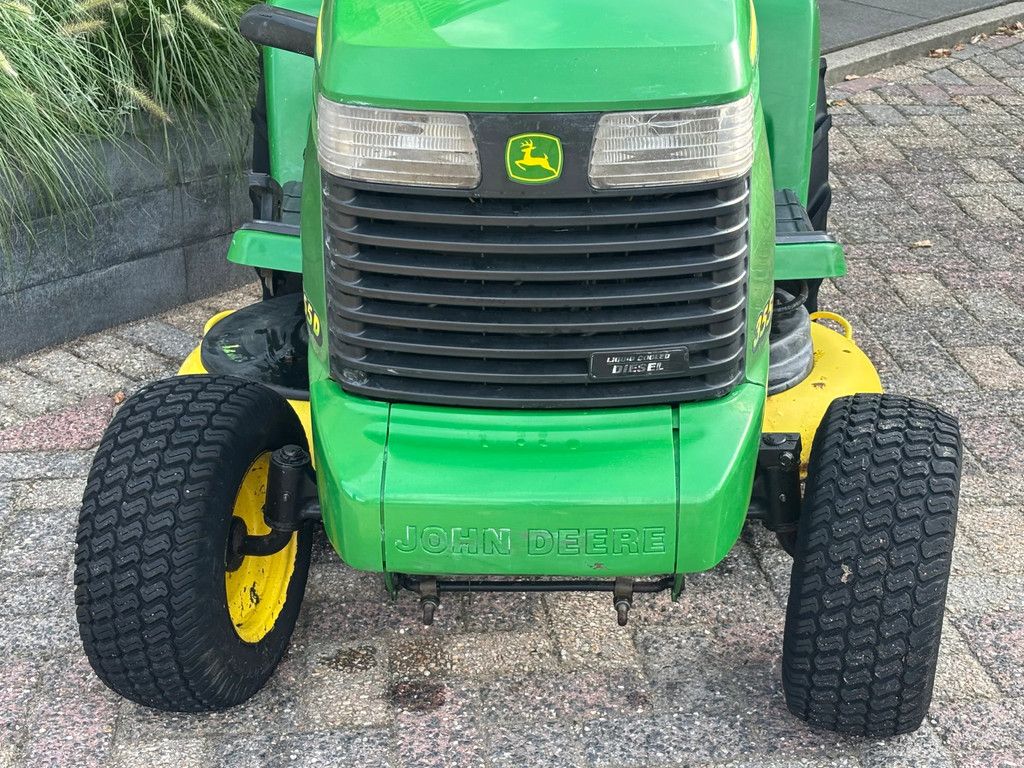 John Deere 355D Gebruikte diesel zitmaaier minitractor