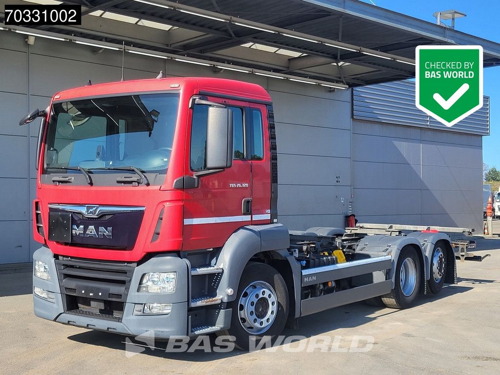MAN TGS 26.320 6X2 ADR BDF Lift-lenk Asche Automatic Euro 6