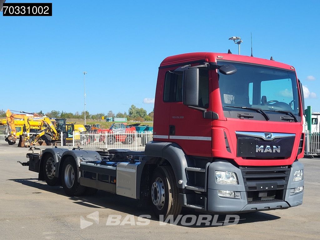 MAN TGS 26.320 6X2 ADR BDF Lift-lenk Asche Automatic Euro 6