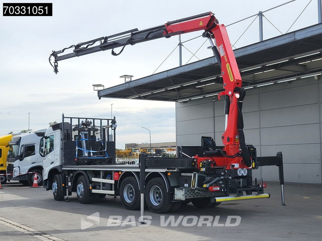 Volvo FM 460 8X4 Palfinger PK24.001 SLD Kran Crane Palletfork Automatic VEB+ Euro 6