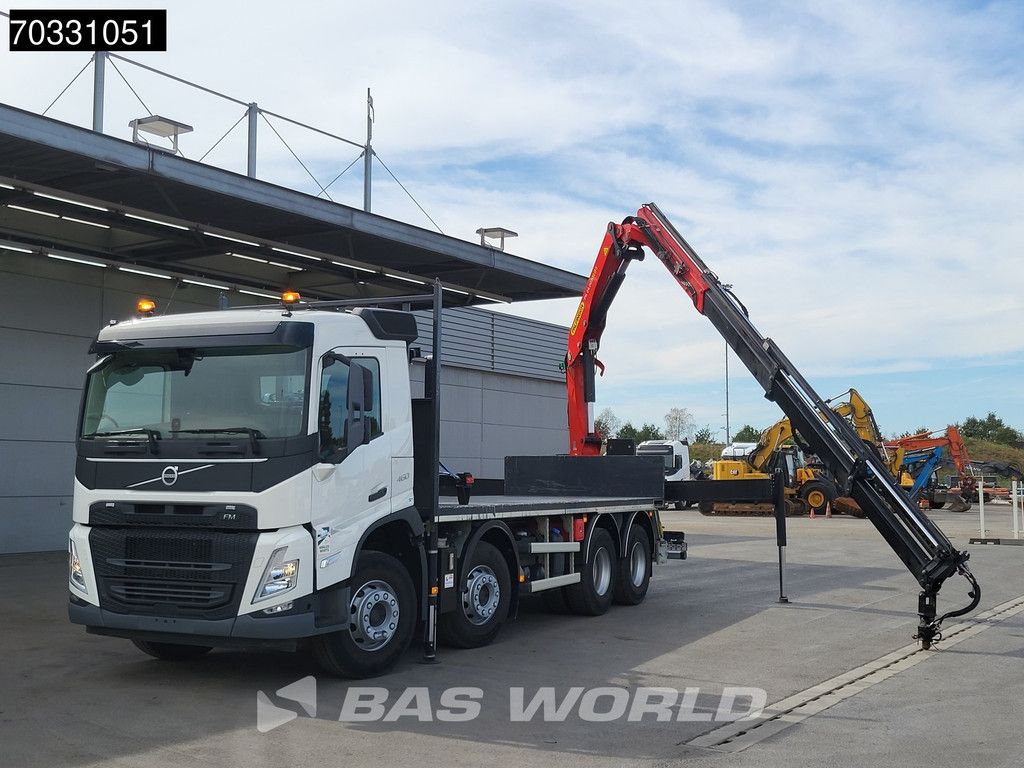Volvo FM 460 8X4 Palfinger PK24.001 SLD Kran Crane Palletfork Automatic VEB+ Euro 6