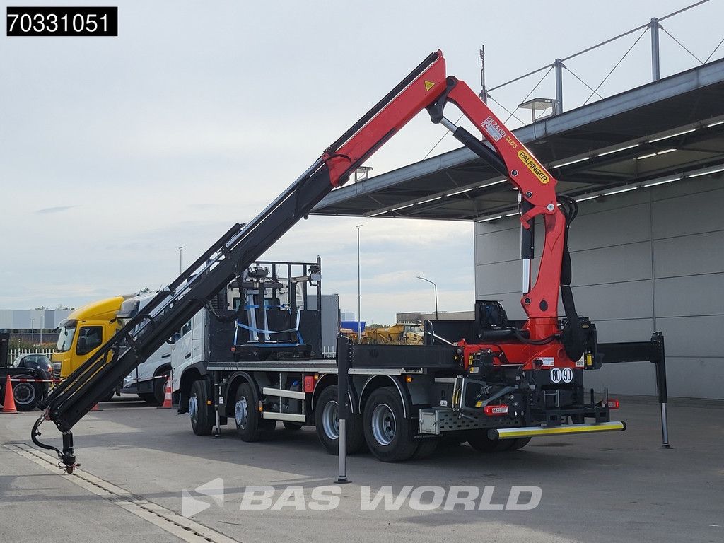 Volvo FM 460 8X4 Palfinger PK24.001 SLD Kran Crane Palletfork Automatic VEB+ Euro 6