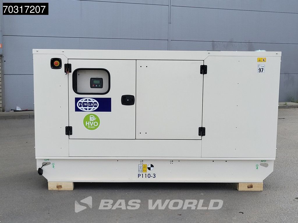FG Wilson P110-3 110KVA - Perkins engine - Leroy Somer ALT - Warranty
