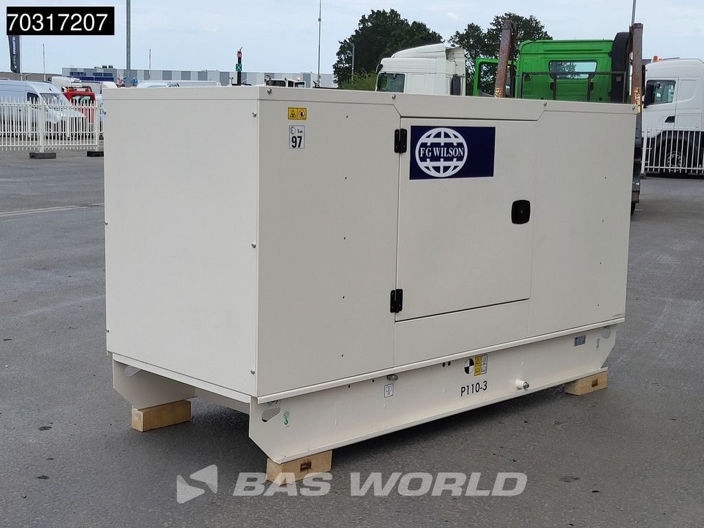 FG Wilson P110-3 110KVA - Perkins engine - Leroy Somer ALT - Warranty