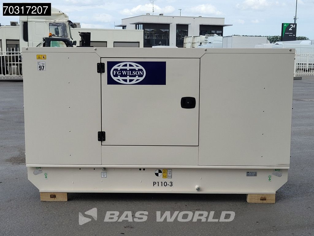 FG Wilson P110-3 110KVA - Perkins engine - Leroy Somer ALT - Warranty