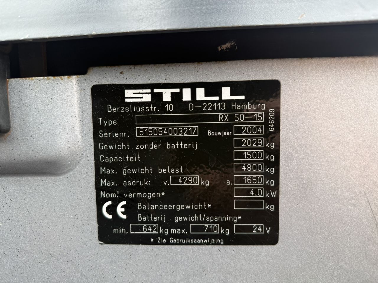 Still RX 50-15 Incl. lader