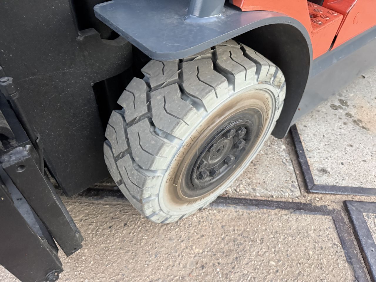 Toyota 2 tonner elektrisch 550cm Sideshift BJ2012 3500uur