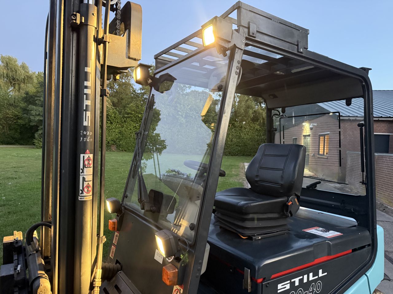 Still 4 tonner elektrische heftruck nieuwe non-marking banden!