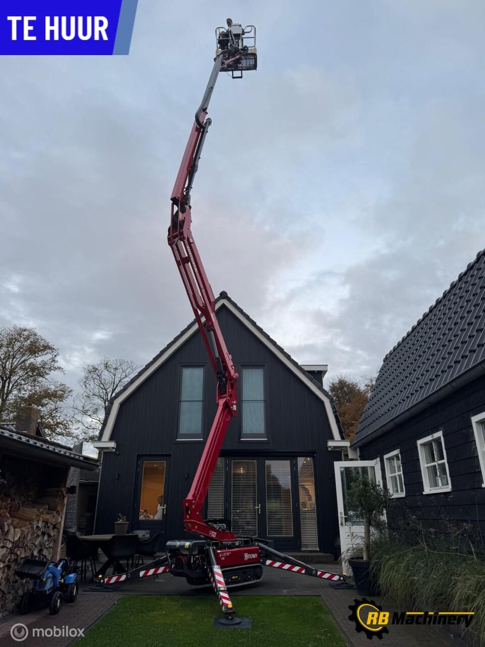 Te huur spinhoogwerker/ telescoophoogwerker