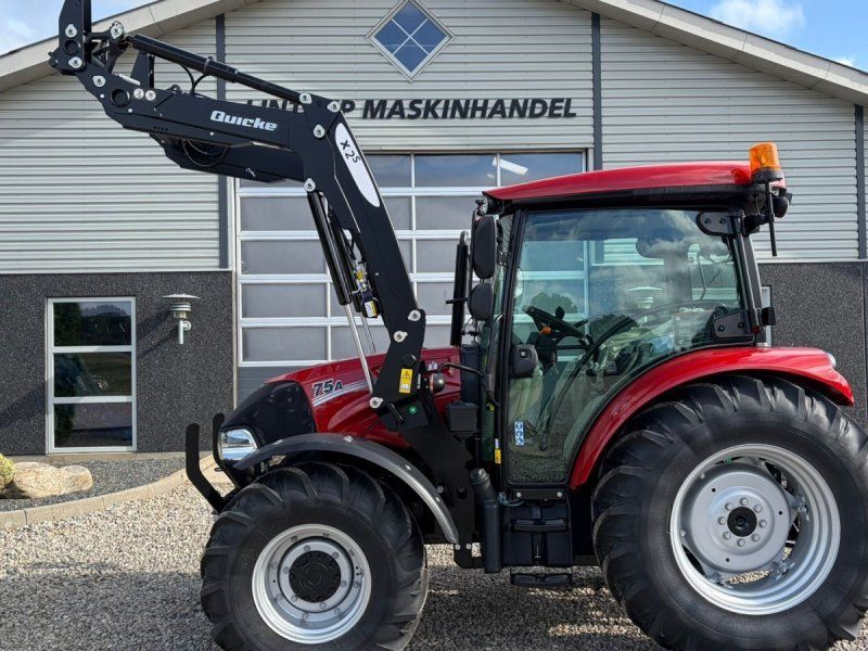 Case IH Farmall 75 A Med Quicke X2s frontlæsser med Euroskifte, 3die fun