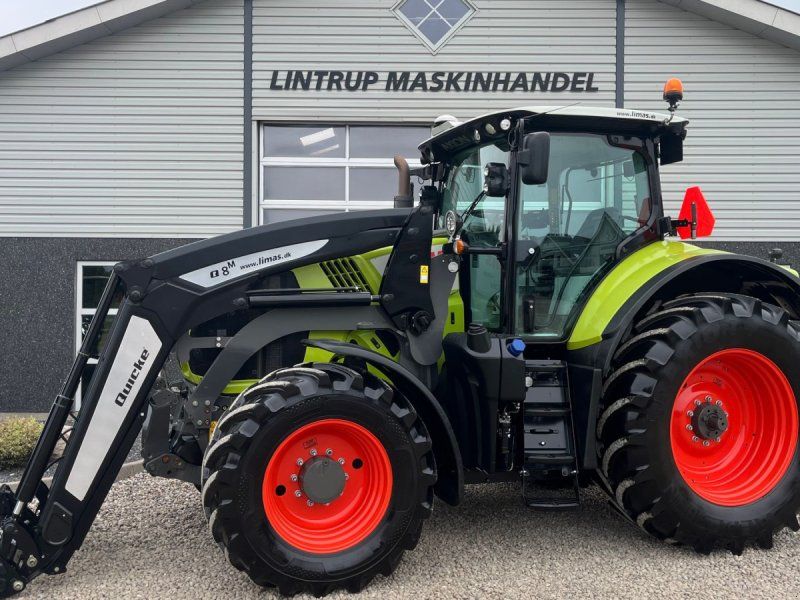 Claas Axion 810 CMATIC Med frontlift og frontlæsser
