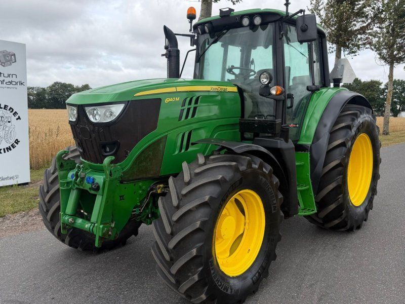 John Deere 6140M Frontlift, TLS Affjedret foraksel, LS udtag
