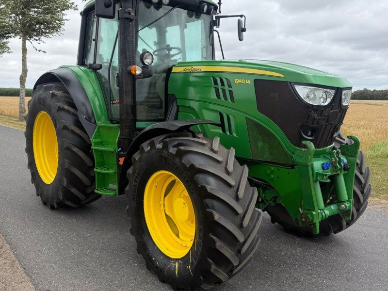 John Deere 6140M Frontlift, TLS Affjedret foraksel, LS udtag