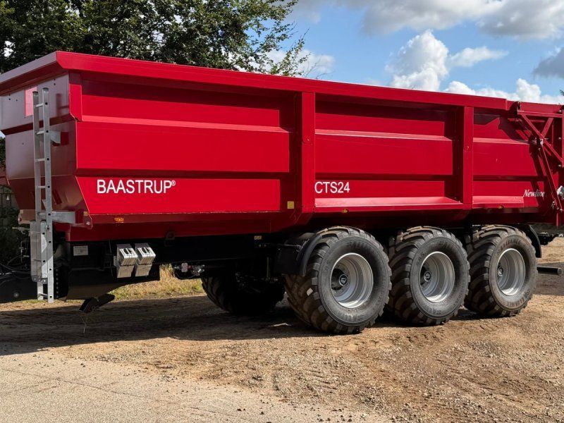 Baastrup 24t CTS 26,5 hjul tempo 40 & nummerplade // luft bremser