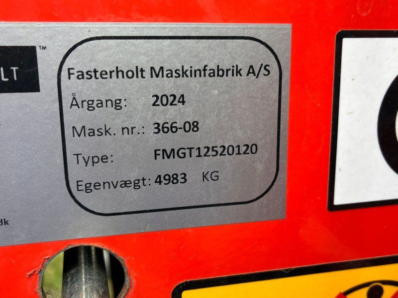 Fasterholt GT12  GT12 Ø120X520 meter