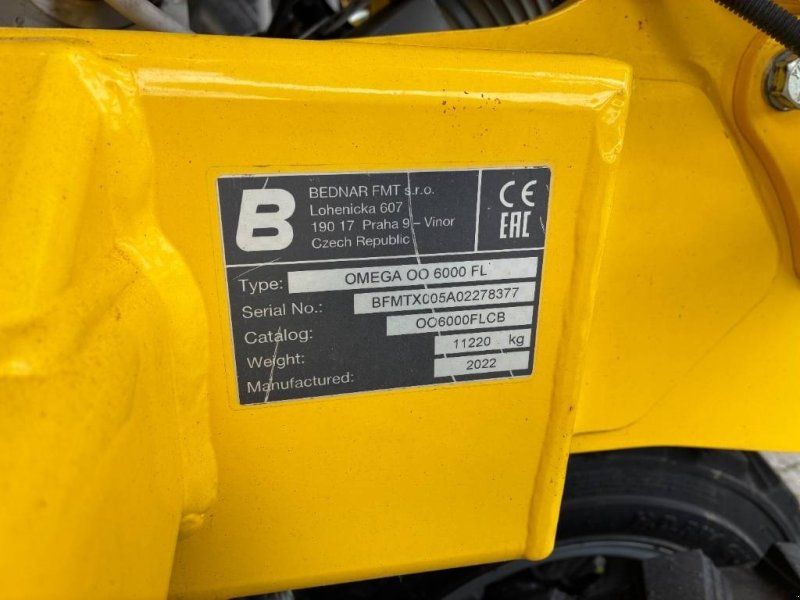 Bednar Omega OO 6000 FL