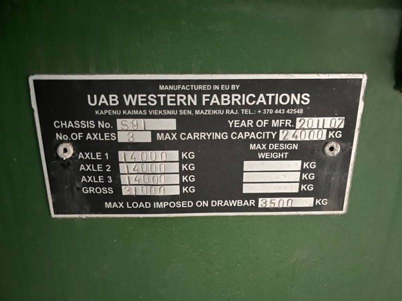 Western 24 tons