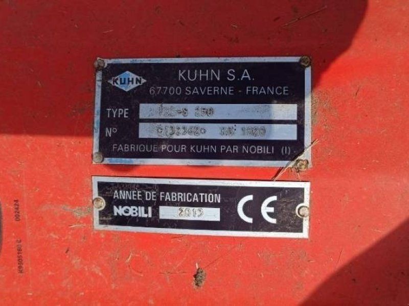Kuhn TBE-S 250