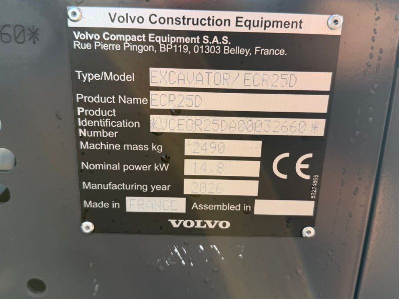 Volvo ECR25D