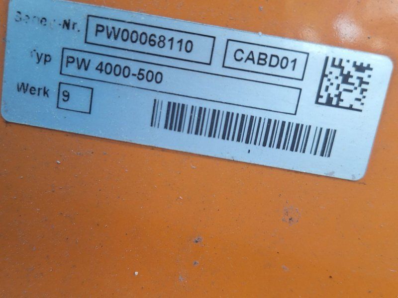 Amazone PW4000-500 Tandpakkervalse