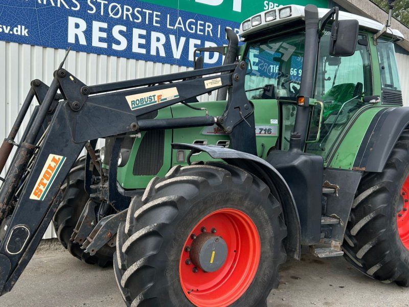 Fendt 716 VARIO TMS  Med Stoll Frontlæsser