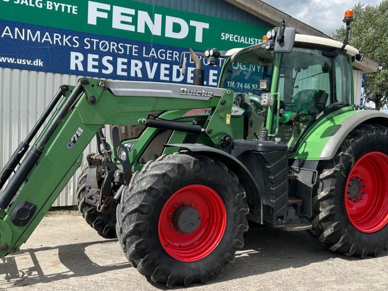 Fendt 720 Vario S4 Profi  Med Ålø Q78 Frontlæsser + luftanlæg