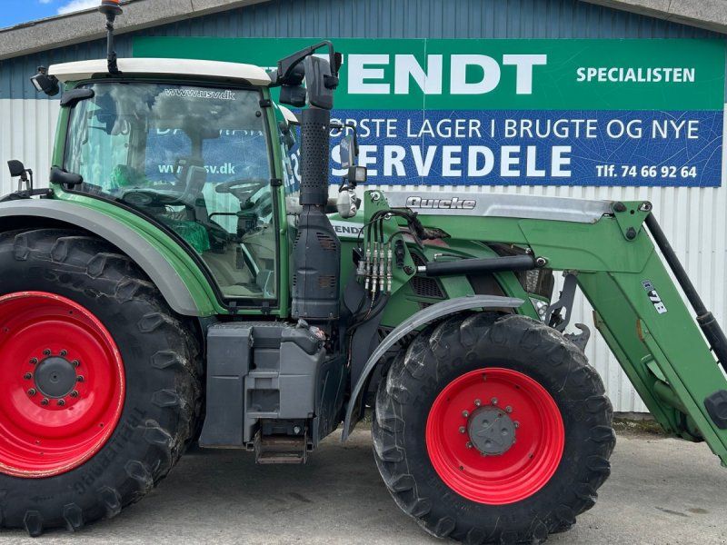 Fendt 720 Vario S4 Profi  Med Ålø Q78 Frontlæsser + luftanlæg